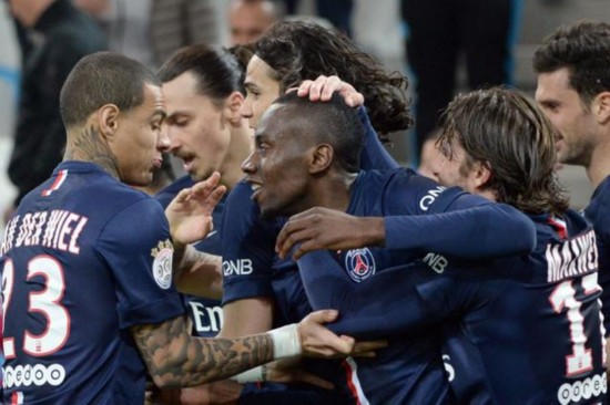  巴黎圣日耳曼客场逆转里昂保留争冠希望  